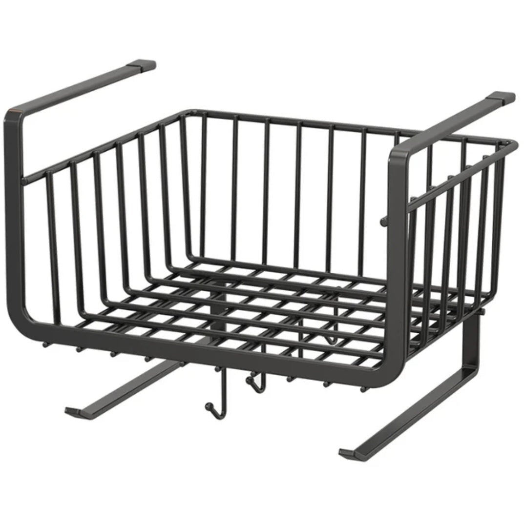 Hanging storage basket