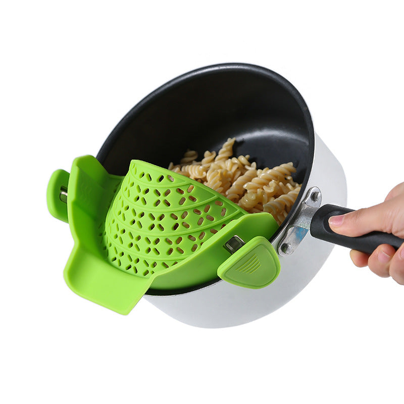 Silicone Pot Side Drain