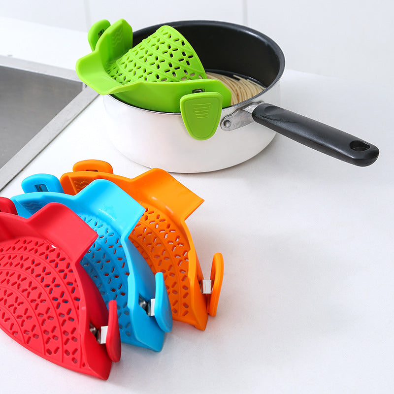 Silicone Pot Side Drain