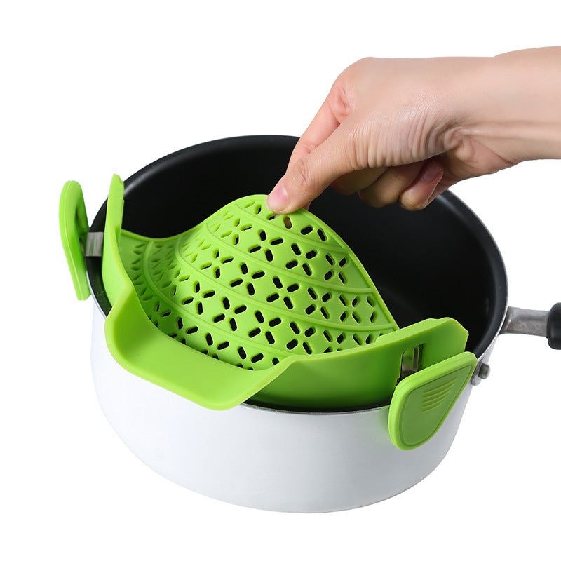 Silicone Pot Side Drain