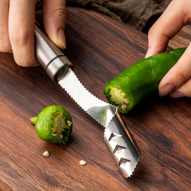 Green Pepper Seed Picker