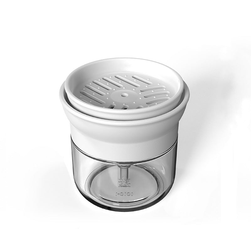 Glass Bottle Body sponge Press