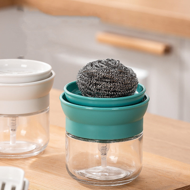 Glass Bottle Body sponge Press