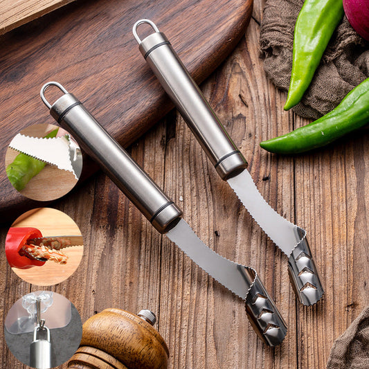 Green Pepper Seed Picker