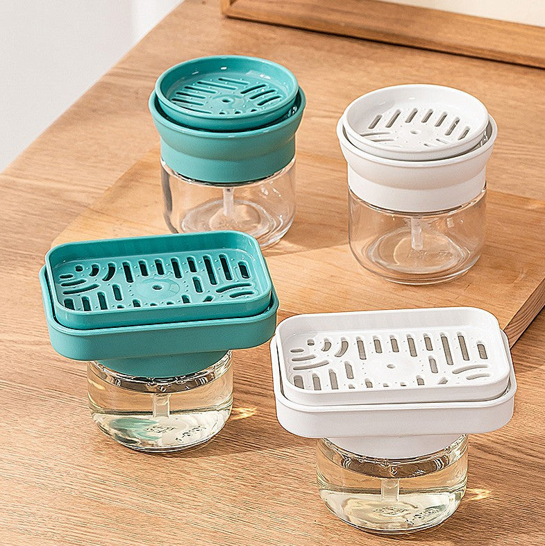 Glass Bottle Body sponge Press
