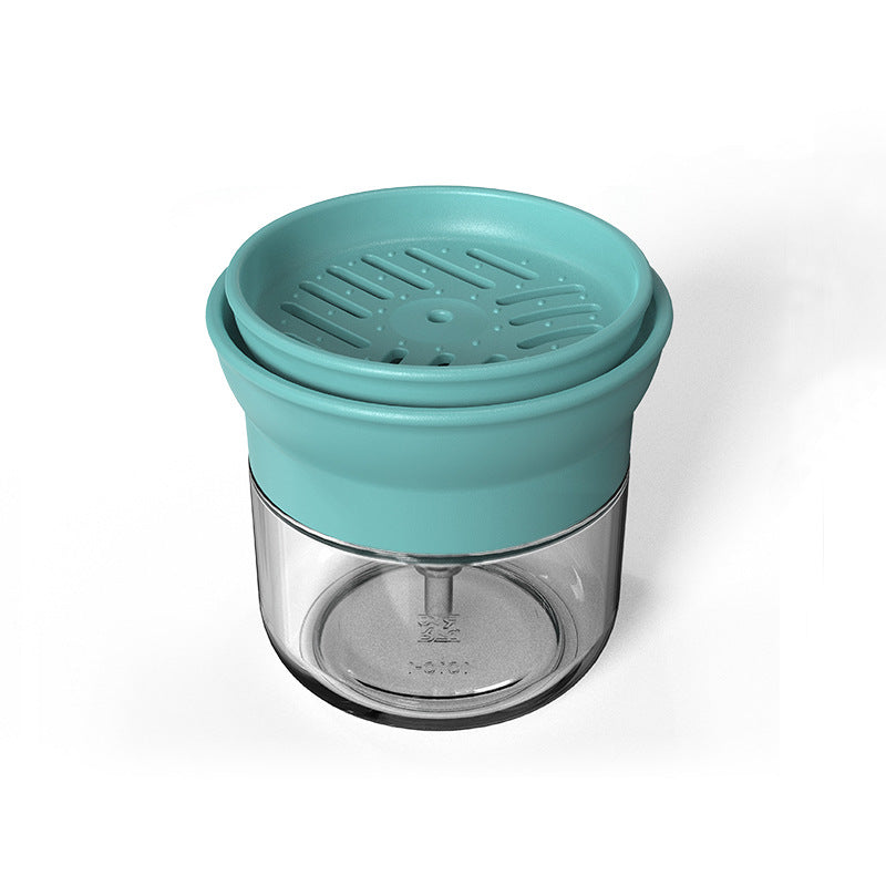 Glass Bottle Body sponge Press